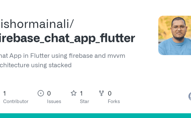 GitHub - Kishormainali/firebase_chat_app_flutter: Chat App In Flutter ...