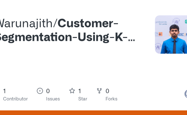 GitHub - Warunajith/Customer-Segmentation-Using-K-Means-Clustering