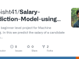 Github Adibisht41 Salary Prediction Model Using Python This Is A