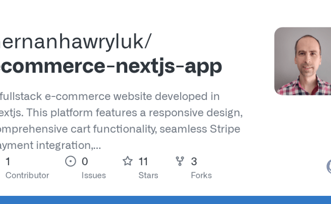 GitHub - Hernanhawryluk/ecommerce-nextjs-app: A Fullstack E-commerce ...