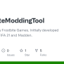 GitHub - Na632/FrostbiteModdingTool: A Tool To Modify Frostbite Games. Initially Developed For ...