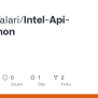 GitHub - Rahul-Talari/Intel-Api-hackathon