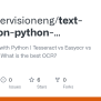 GitHub - Computervisioneng/text-detection-python-tesseract-easyocr ...