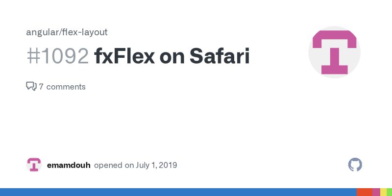 Fxflex On Safari Issue 1092 Angular Flex Layout Github - Download Professional Space Photo | Ultra HD