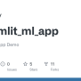 GitHub - Dswh/streamlit_ml_app: Streamlit ML App Demo