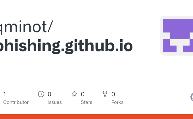 GitHub - Qminot/phishing.github.io