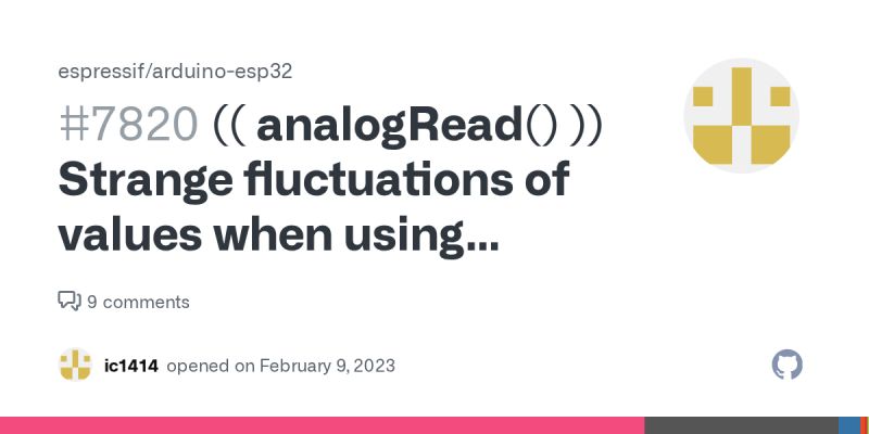 Analogread Strange Fluctuations Of Values When Using Multiple Analogread Issue 7820 - Geometric Pattern Collection - 4K Quality