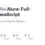 GitHub - Arthur-Alv/Alura-Full-stack-JavaScript: Crie Um Projeto Com ...