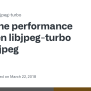 The Performance Between Libjpeg-turbo And Libjpeg · Issue #222 ...