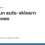 Run Auto-sklearn In Windows · Issue #860 · Automl/auto-sklearn · GitHub