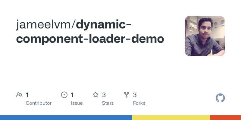 Github Jinrd123 Dynamic Async Component Demo This Is An Example For Using Dynamic Component - Vintage Picture Collection - 8K Quality