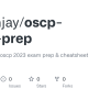 GitHub - 47sanjay/oscp-2023-prep: This Is For New Oscp 2023 Exam Prep ...