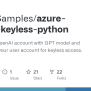 Azure-openai-keyless-python/example.py At Main · Azure-Samples/azure ...