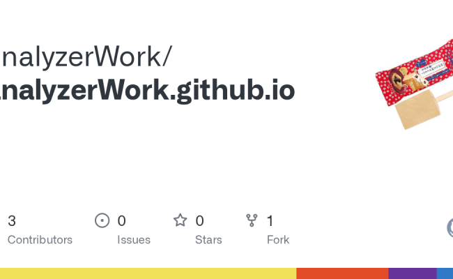 GitHub - AnalyzerWork/analyzerWork.github.io