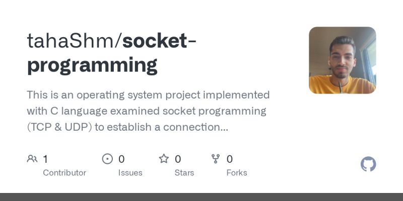 Github Mohammad Abujaber Socket Programming Network Project - Premium Sunset Background Gallery - High Resolution