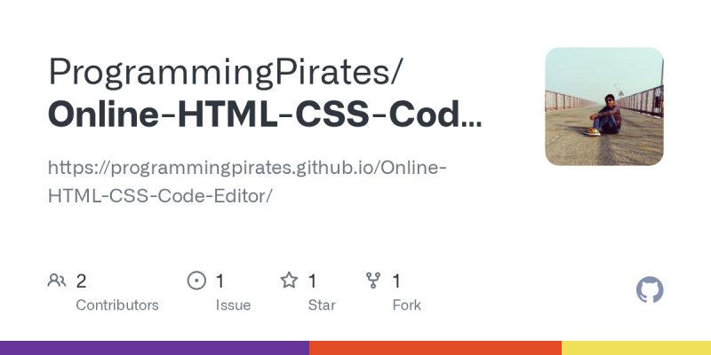 Github Programmingpirates Online Html Css Code Editor Https Programmingpirates Github Io - Modern Sunset Illustration - 8K