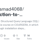 GitHub - AbdulSamad4068/Introduction-to-Structured-Query-Language-SQL ...