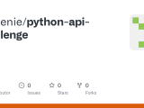 Github Kanienie Python Api Challenge