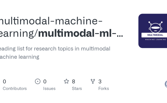 GitHub - Multimodal-machine-learning/multimodal-ml-reading-list ...