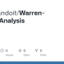 GitHub - Shreycandoit/Warren-Buffet-Analysis