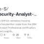 GitHub - Indrajith-S/Cybersecurity-Analyst-Notes: Welcome To My GitHub ...