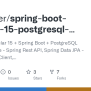 GitHub - Bezkoder/spring-boot-angular-15-postgresql-example: Fullstack ...