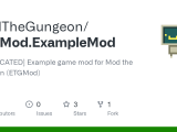 Github Modthegungeon Etgmod Examplemod Deprecated Example Game Mod
