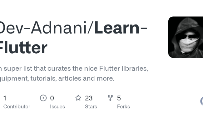 GitHub - Dev-Adnani/Learn-Flutter: An Super List That Curates The Nice ...