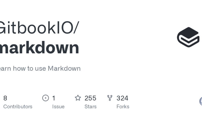GitHub - GitbookIO/markdown: Learn How To Use Markdown