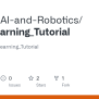 GitHub - Lab-of-AI-and-Robotics/DeepLearning_Tutorial: LairLab ...