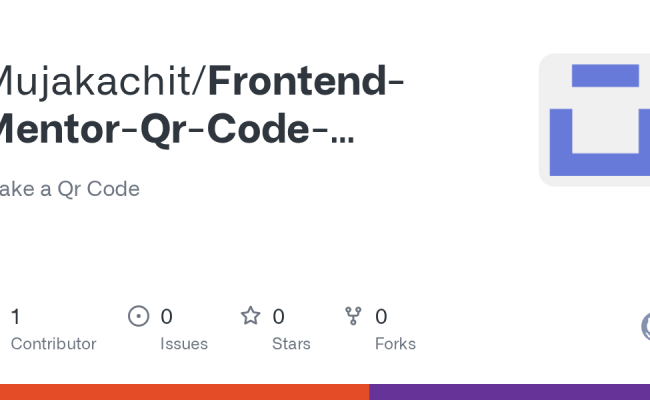 GitHub - Mujakachit/Frontend-Mentor-Qr-Code-Challenge: Make A Qr Code