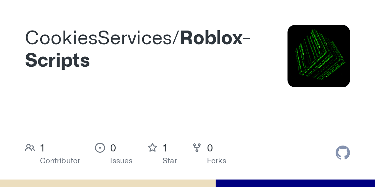 Roblox Scripts Wasd At Main Roblox Scripts GitHub Roblox Scripts