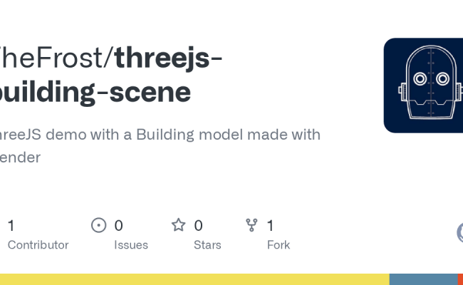 GitHub - TheFrost/threejs-building-scene: ThreeJS Demo With A Building ...