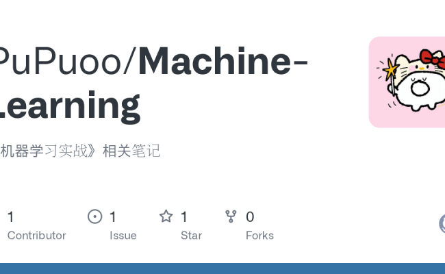 GitHub - PuPuoo/Machine-Learning: 《机器学习实战》相关笔记