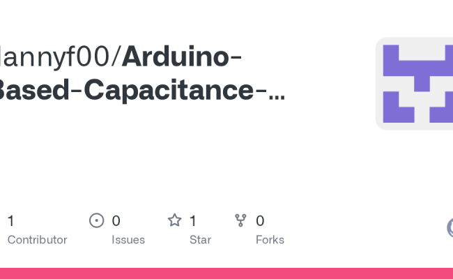 GitHub - Dannyf00/Arduino-Based-Capacitance-Meter
