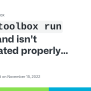 `toolbox Run` Command Isn't Terminated Properly When Terminal Emulator Is Exited · Issue #1157 ...