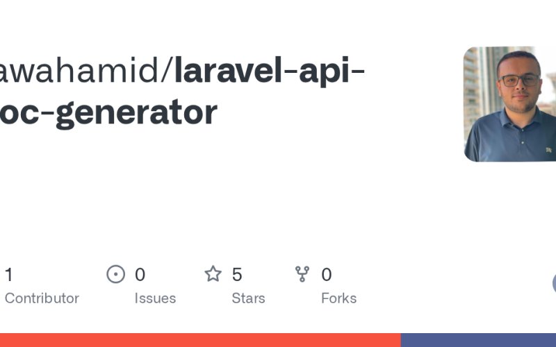 GitHub - rawahamidlaravel-api-doc-generator.