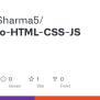 GitHub - Rahul-Sharma5/Portfolio-HTML-CSS-JS
