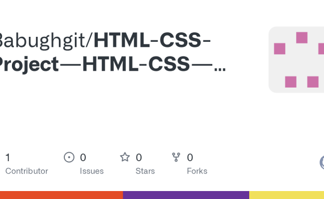 GitHub - Babughgit/HTML-CSS-Project---HTML-CSS---PROJECT---01x3q5wajkki
