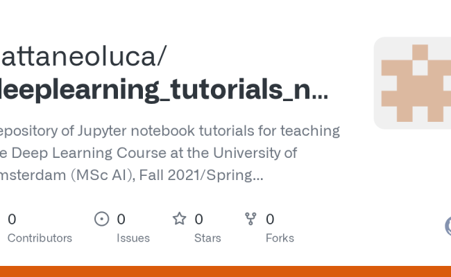 GitHub - Cattaneoluca/deeplearning_tutorials_notebooks: Repository Of ...