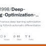 GitHub - Mynkpl1998/Deep-Learning-Optimization-Algorithms ...
