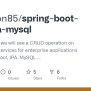 GitHub - Ahsumon85/spring-boot-rest-jpa-mysql: This Repository We Will See A CRUD Operation On ...