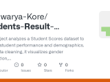 Github Aishwarya Kore Students Result Analysis Using Python This