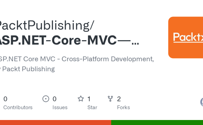 GitHub - PacktPublishing/ASP.NET-Core-MVC---Cross-Platform-Development ...