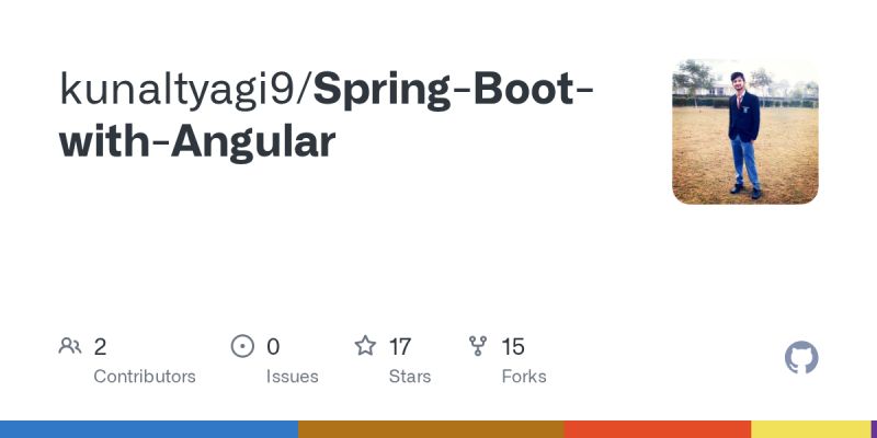 Github Little Pinecone Spring Boot Angular Scaffolding Spring Boot And Angular Multi Module - Download Stunning Gradient Picture | HD