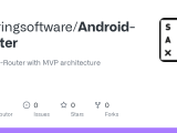 Github Sparingsoftware Android Router Android Router With Mvp