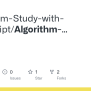 GitHub - Algorithm-Study-with-JavaScript/Algorithm-Study