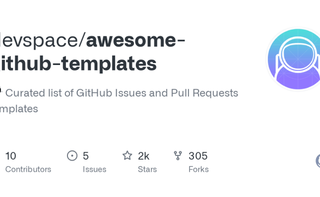 GitHub - Devspace/awesome-github-templates: :octocat: Curated List Of GitHub Issues And Pull ...