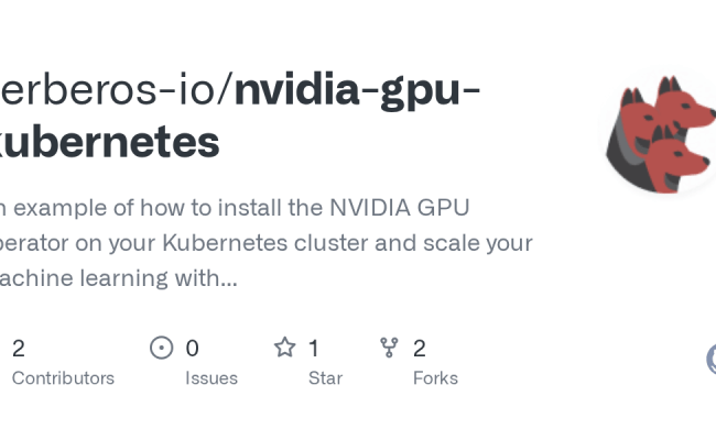 GitHub - Kerberos-io/nvidia-gpu-kubernetes: An Example Of How To ...