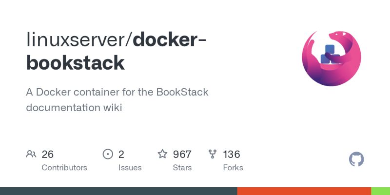 Github Linuxserver Docker Bookstack A Docker Container For The Bookstack Documentation Wiki - Stunning Desktop Space Designs | Free Download